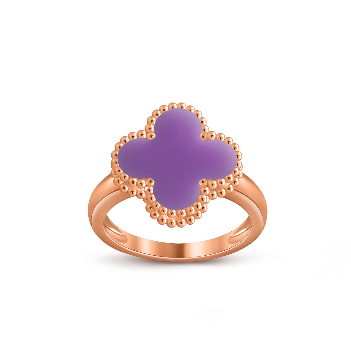 [LUXE]CLOVER RING ROSE GOLD COLLECTION
