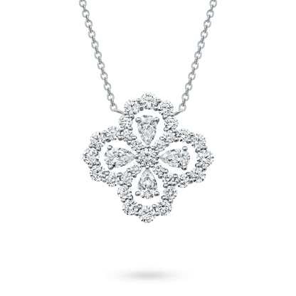 [Raffine] COLLAR DE LAZO CON MOTIVO COMPLETO DE DIAMANTE DE 16 MM EN MÚLTIPLES COLORES