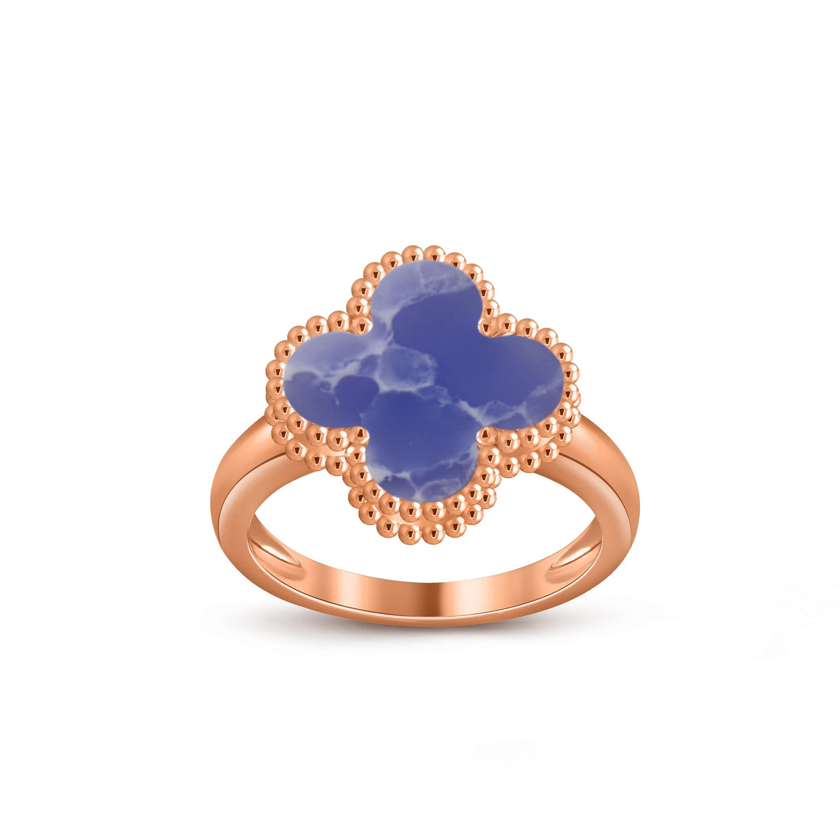 [LUXE]CLOVER RING ROSE GOLD COLLECTION