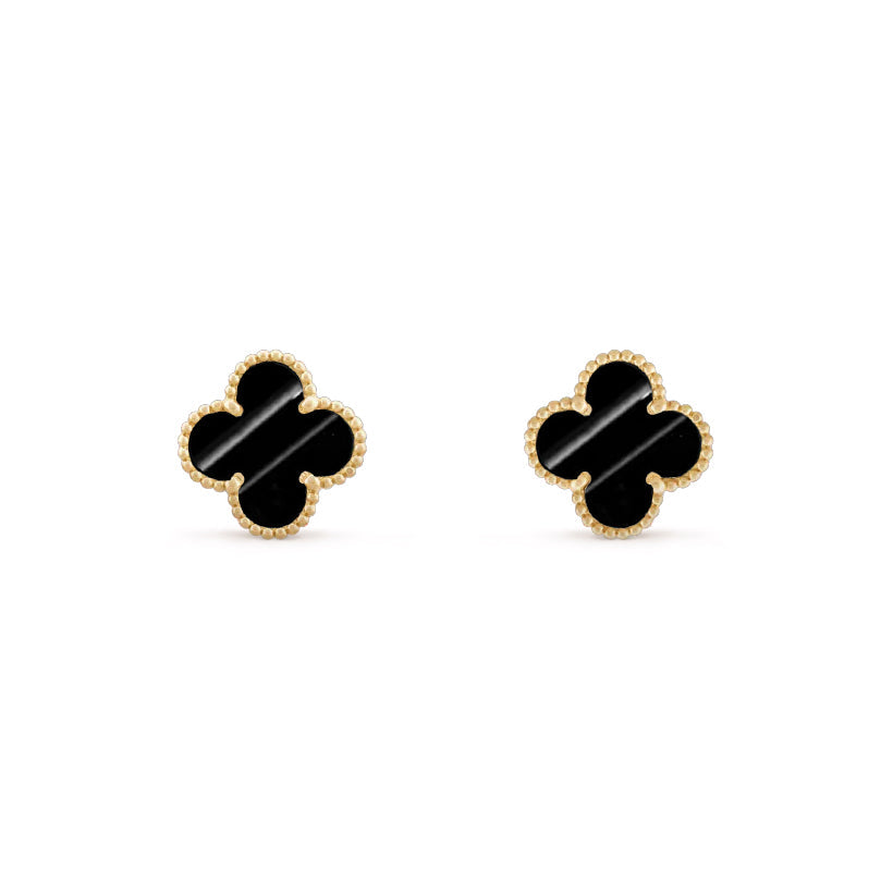 [LUXE]CLOVER 15MM EARRINGS COLLECTION
