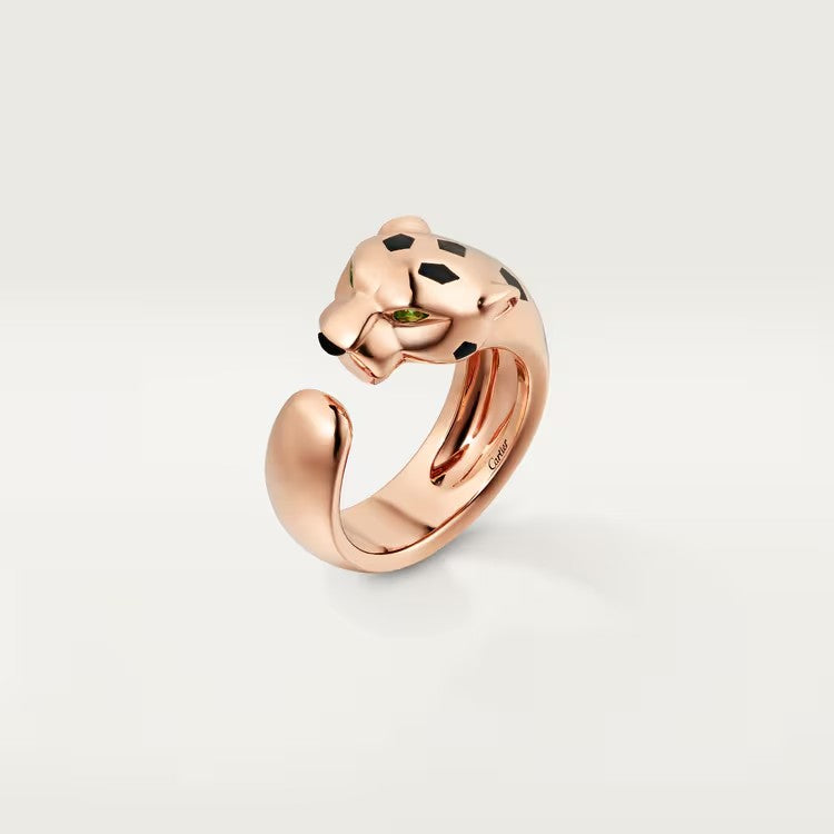 [Raffine]PANTHERE SPOTTED MEDIUM RING