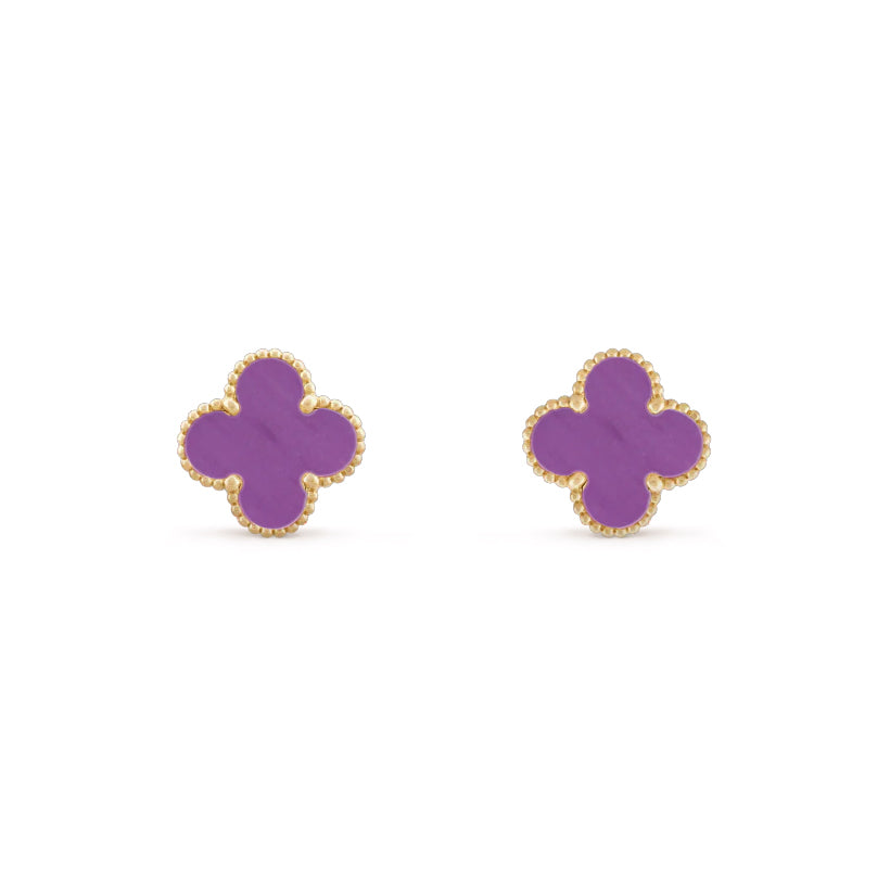 [LUXE]CLOVER  9.5MM EARRINGS COLLECTION