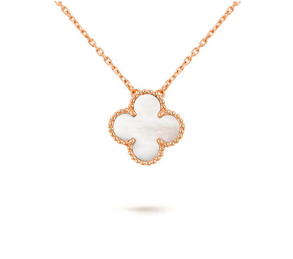 [LUXE]CLOVER 15MM SINGLE FLOWER NECKLACE COLLECTION
