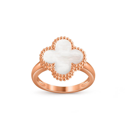 [LUXE]CLOVER RING ROSE GOLD COLLECTION