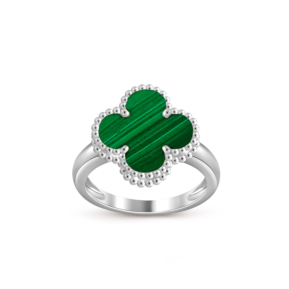 [LUXE]CLOVER SILVER RING COLLECTION