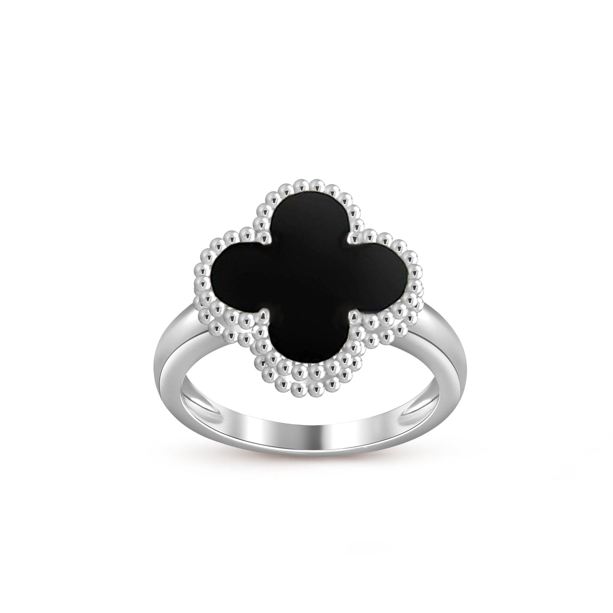 [LUXE]CLOVER SILVER RING COLLECTION