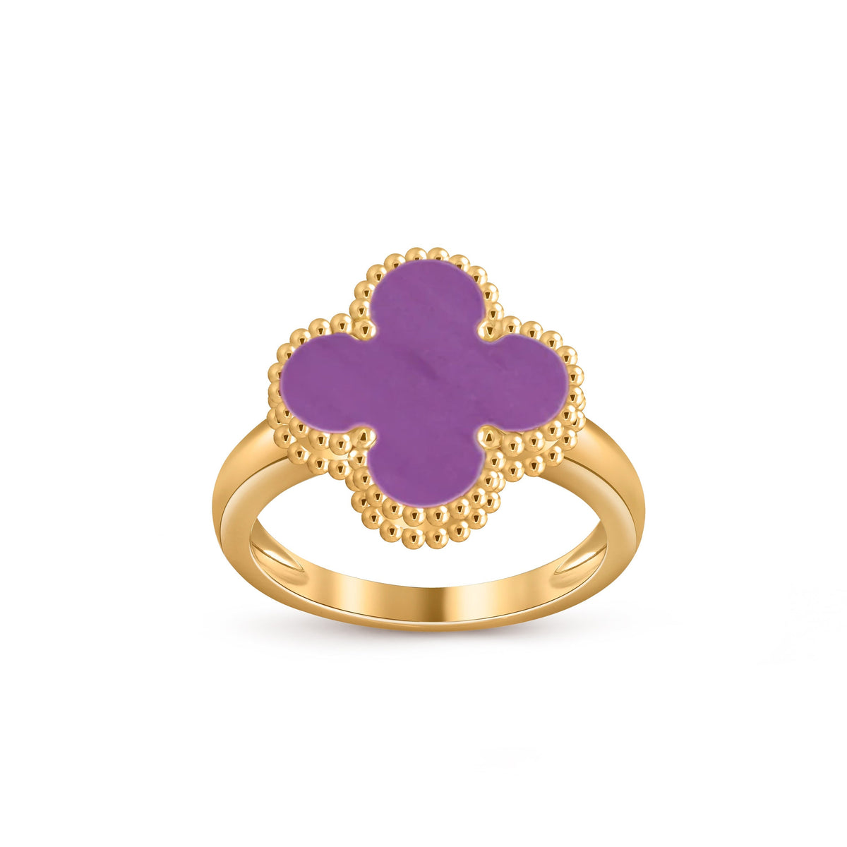 [LUXE]CLOVER RING GOLD COLLECTION