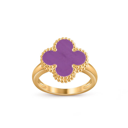 [LUXE]CLOVER RING GOLD COLLECTION