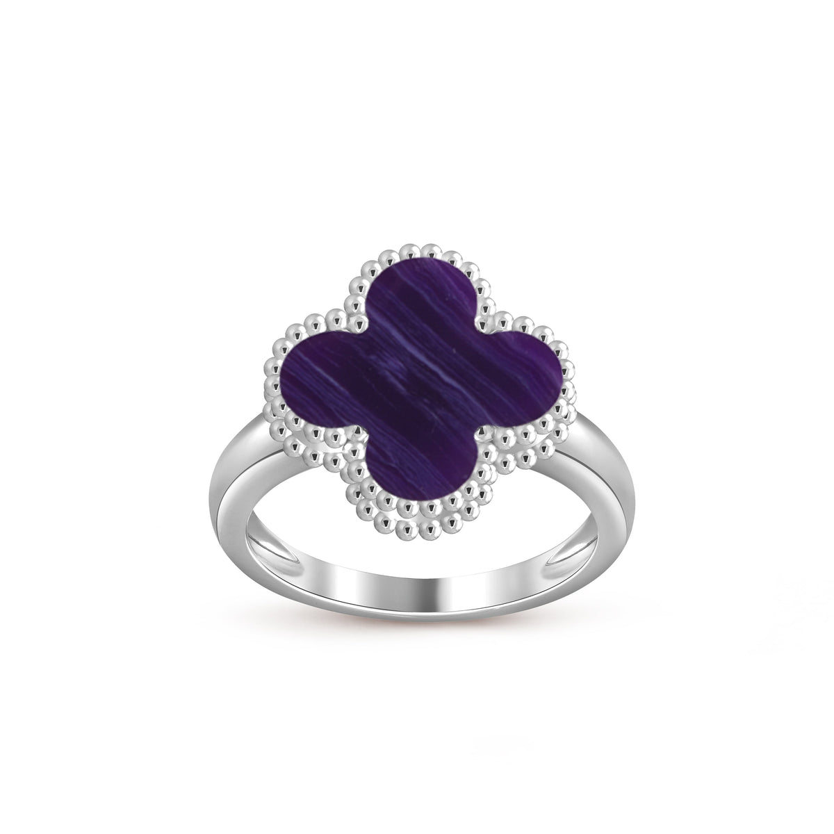 [LUXE]CLOVER SILVER RING COLLECTION