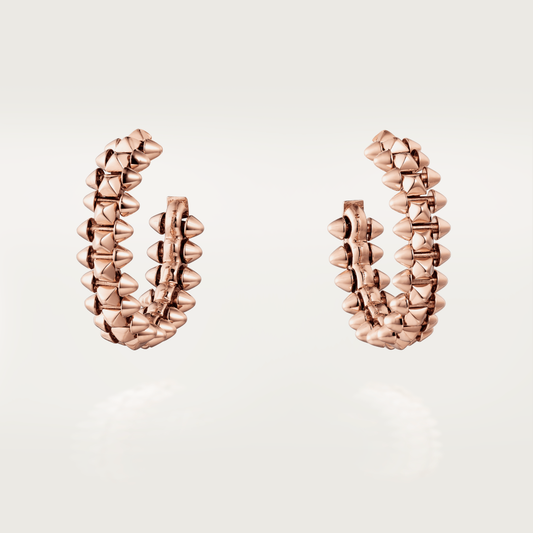 [RAFFINE] PENDIENTES DE ARO PEQUEÑOS CLASH