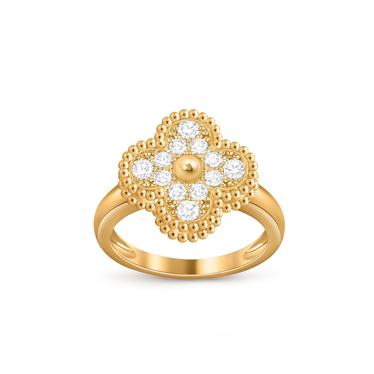 [LUXE]CLOVER RING GOLD COLLECTION