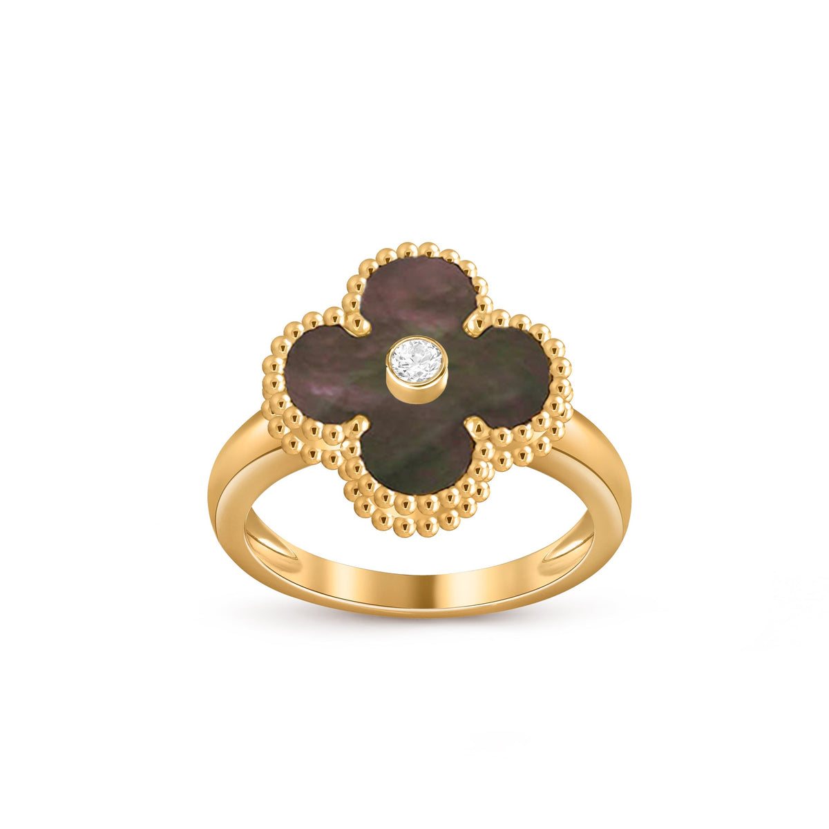 [LUXE]CLOVER DIAMOND RING GOLD COLLECTION