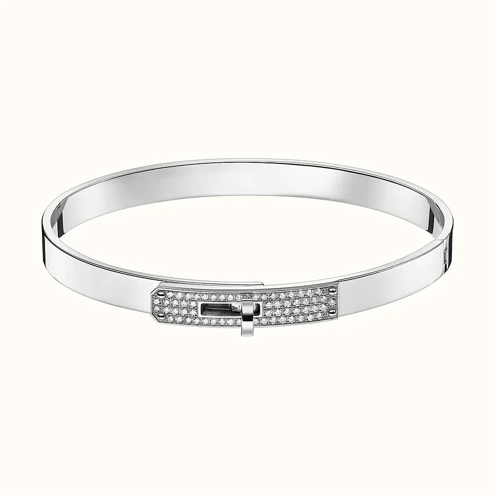 [RAFFINE]KELLY SILVER DIAMOND BRACELET