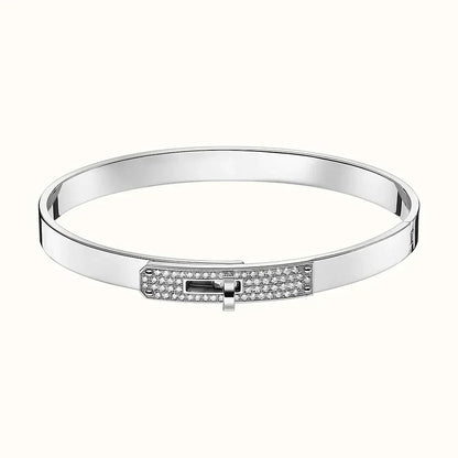 [RAFFINE]KELLY SILVER DIAMOND BRACELET