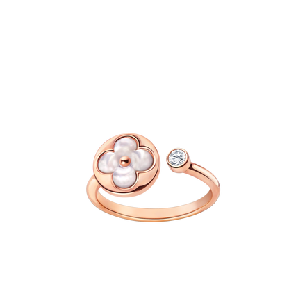 [Raffine]SUN 1 DIAMANT PINK MOP RING
