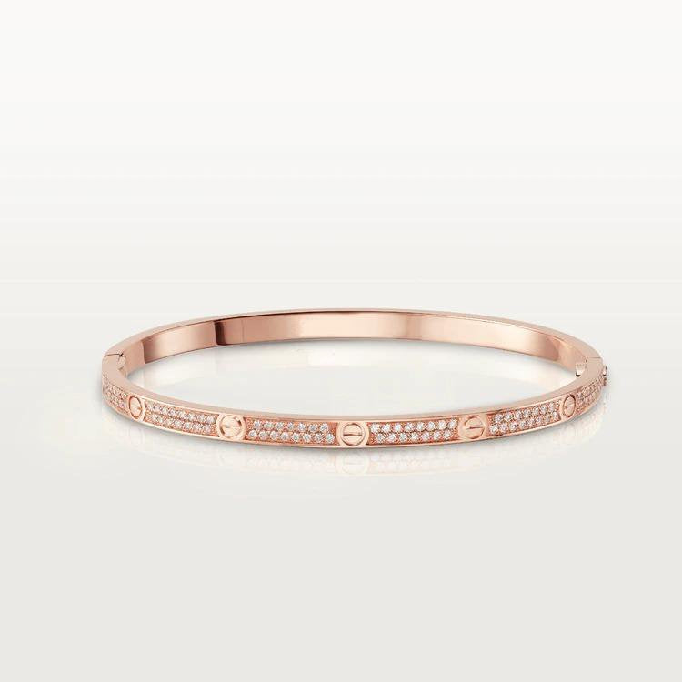 [RAFFINE]LOVE BRACELET 3.65MM DIAMOND-PAVED