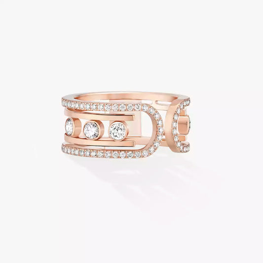 [RAFFINE]Move 10th Diamond Ring in Gold