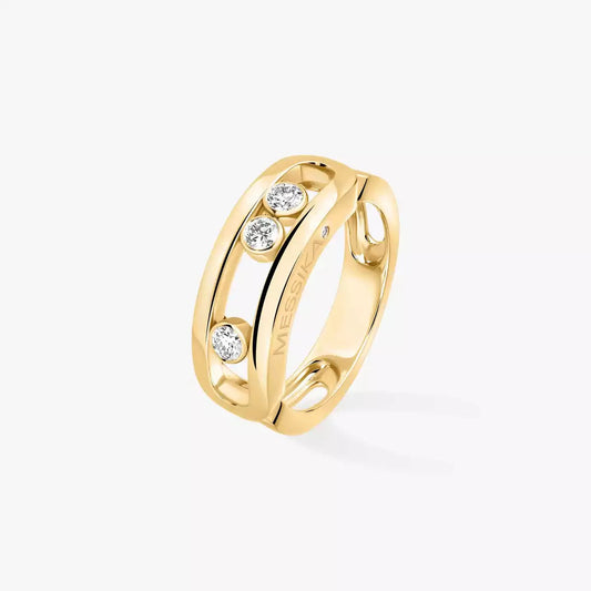 [RAFFINE] MoveGold Diamond Ring