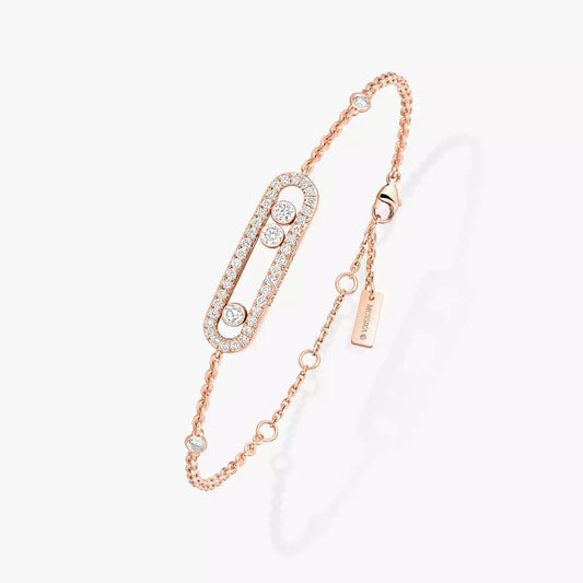[RAFFINE]Pav¨¦ Baby Move Diamond Bracelet