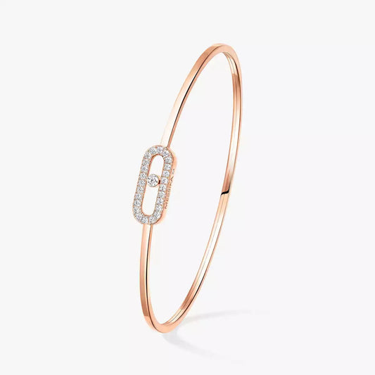 [RAFFINE]Move Uno pav¨¦ flex bangle medium