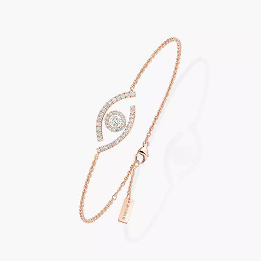 [RAFFINE]Lucky Eye Pave-Set Diamond Bracelet
