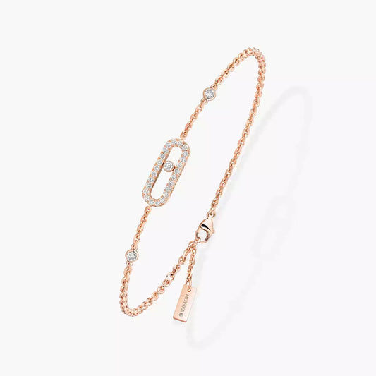 [RAFFINE]Move Uno Diamond Bracelet