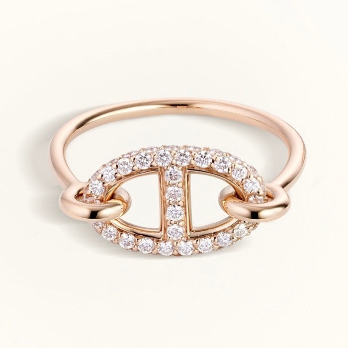 [RAFFINE]RONDE SMALL DIAMOND RING