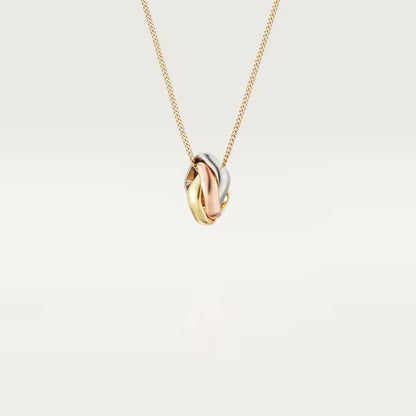 [Raffine]TRINITY CUSHION NECKLACE COLLECTION