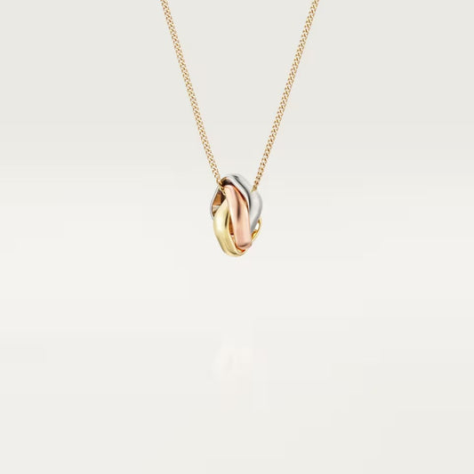 [Raffine]TRINITY CUSHION NECKLACE COLLECTION