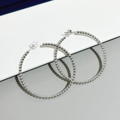 [RAFFINE] SMOOTH BEAD STUD EARRINGS