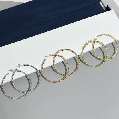 [RAFFINE] SMOOTH BEAD STUD EARRINGS