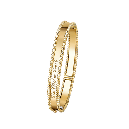 [LUXE]CLOVER PERLEE BRACELET SIGNATURE ENGRAVING SERIES