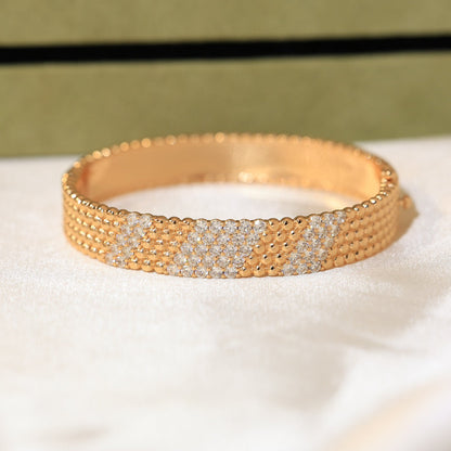 [RAFFINE]  FIVE-ROW DIAMOND BRACELET