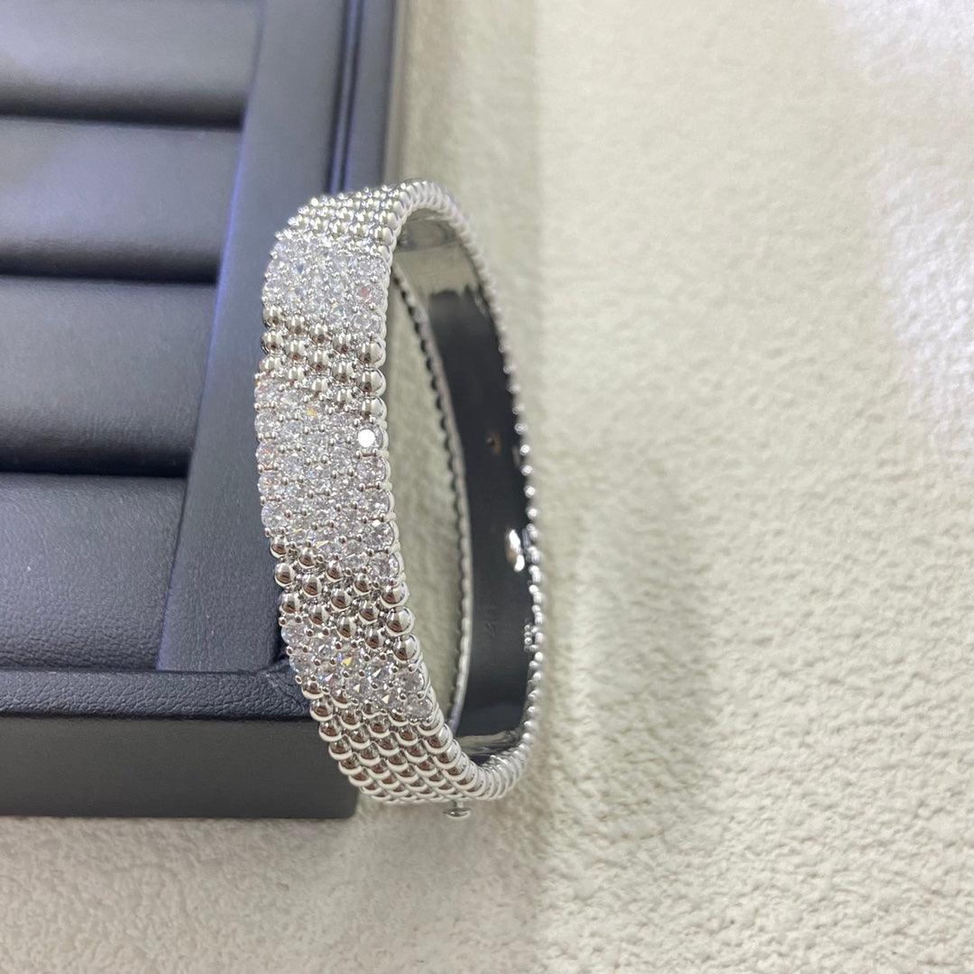 [RAFFINE]  FIVE-ROW DIAMOND BRACELET