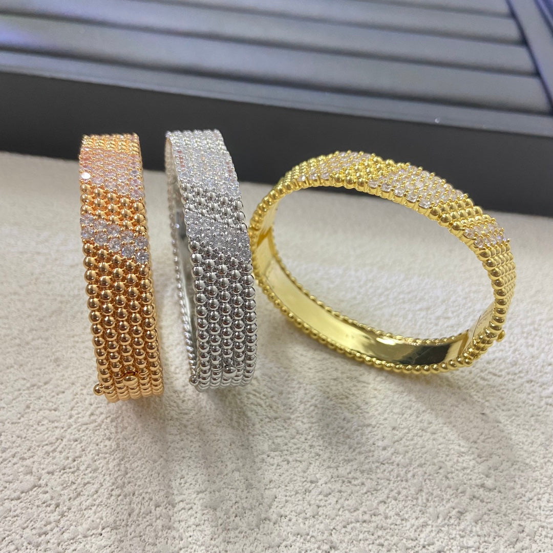 [RAFFINE]  FIVE-ROW DIAMOND BRACELET