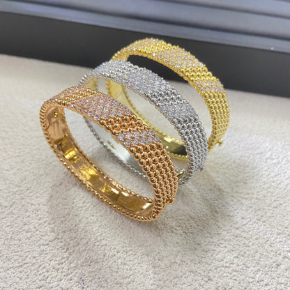 [RAFFINE]  FIVE-ROW DIAMOND BRACELET