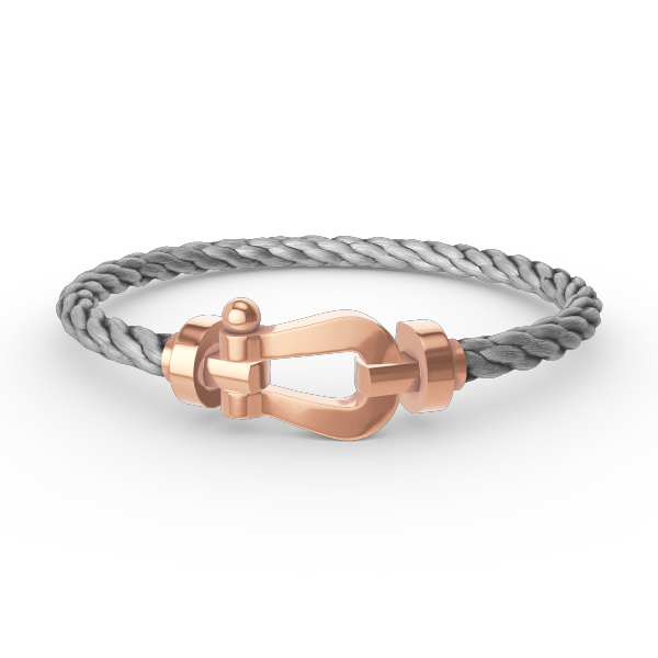 [RAFFINE]FORCE LARGE HORSESHOE NO DIAMOND BRACELET ROSE GOLD