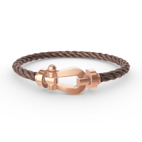 [RAFFINE]FORCE LARGE HORSESHOE NO DIAMOND BRACELET ROSE GOLD