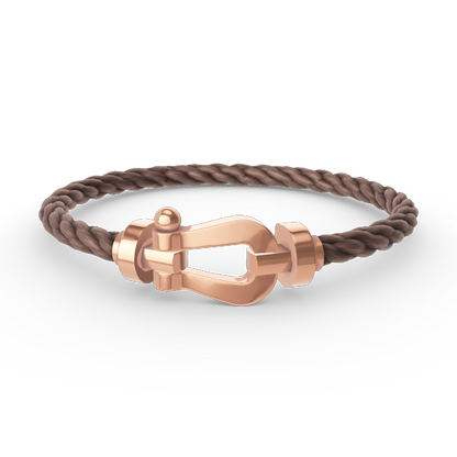 [RAFFINE]FORCE LARGE HORSESHOE NO DIAMOND BRACELET ROSE GOLD
