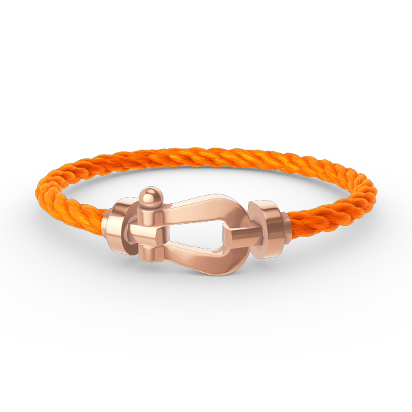 [RAFFINE]FORCE LARGE HORSESHOE NO DIAMOND BRACELET ROSE GOLD