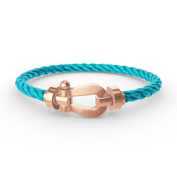 [RAFFINE]FORCE LARGE HORSESHOE NO DIAMOND BRACELET ROSE GOLD