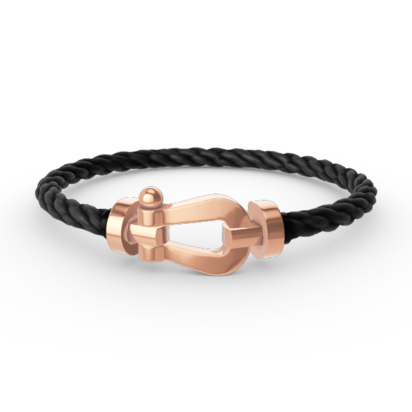 [RAFFINE]FORCE LARGE HORSESHOE NO DIAMOND BRACELET ROSE GOLD