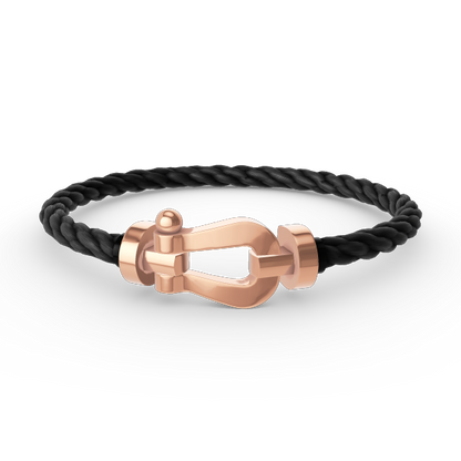 [RAFFINE]FORCE LARGE HORSESHOE NO DIAMOND BRACELET ROSE GOLD