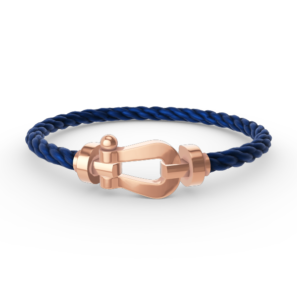[RAFFINE]FORCE LARGE HORSESHOE NO DIAMOND BRACELET ROSE GOLD