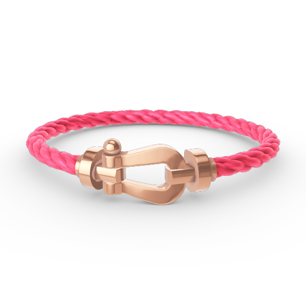 [RAFFINE]FORCE LARGE HORSESHOE NO DIAMOND BRACELET ROSE GOLD