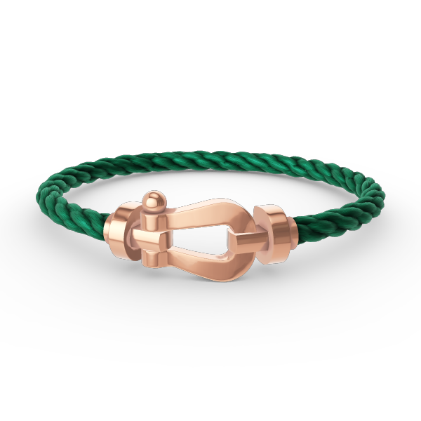 [RAFFINE]FORCE LARGE HORSESHOE NO DIAMOND BRACELET ROSE GOLD
