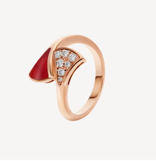 [Raffine]BAGUE DREAM OR ROSE DIAMANT