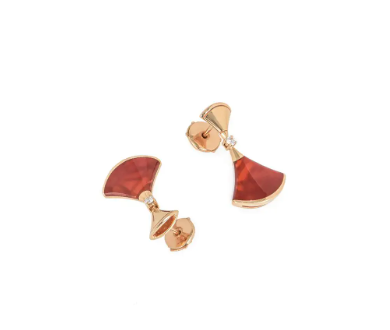 [RAFFINE] PENDIENTES DREAM DE ORO ROSA CON ESTRELLA DE CALIFORNIA
