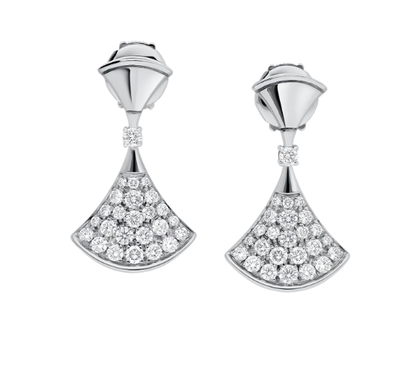 [RAFFINE]PENDIENTES DE ENSUEÑO CON DIAMANTE