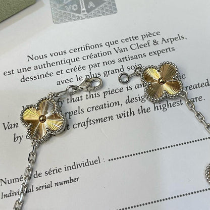 [RAFFINE]CLOVER  5 MOTIFS  CHRISTMAS LIMITED EDITION BRACELET